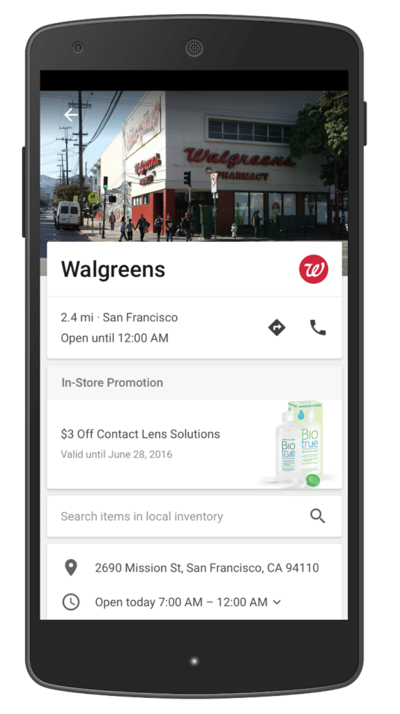 Walgreens Business Page